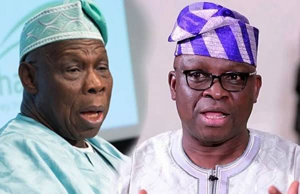 Kashamu: “Your Own End Will Also Come”, Fayose Fires At Obasanjo