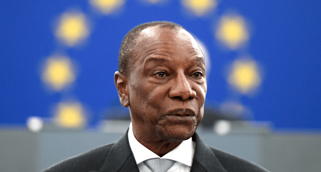 Guinea President Receives COVID-19 Vaccine