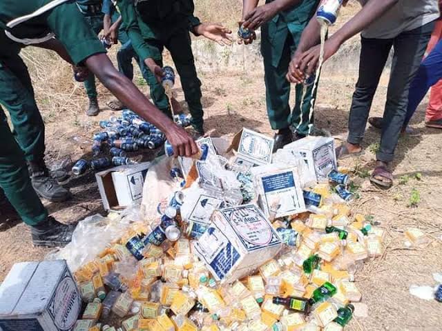 Hisbah Destroys 308 Bottles Of Beers In Jigawa