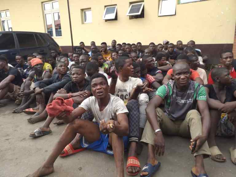 LASG Impounds 227 Motorcycles, Arrest 71 Hoodlums
