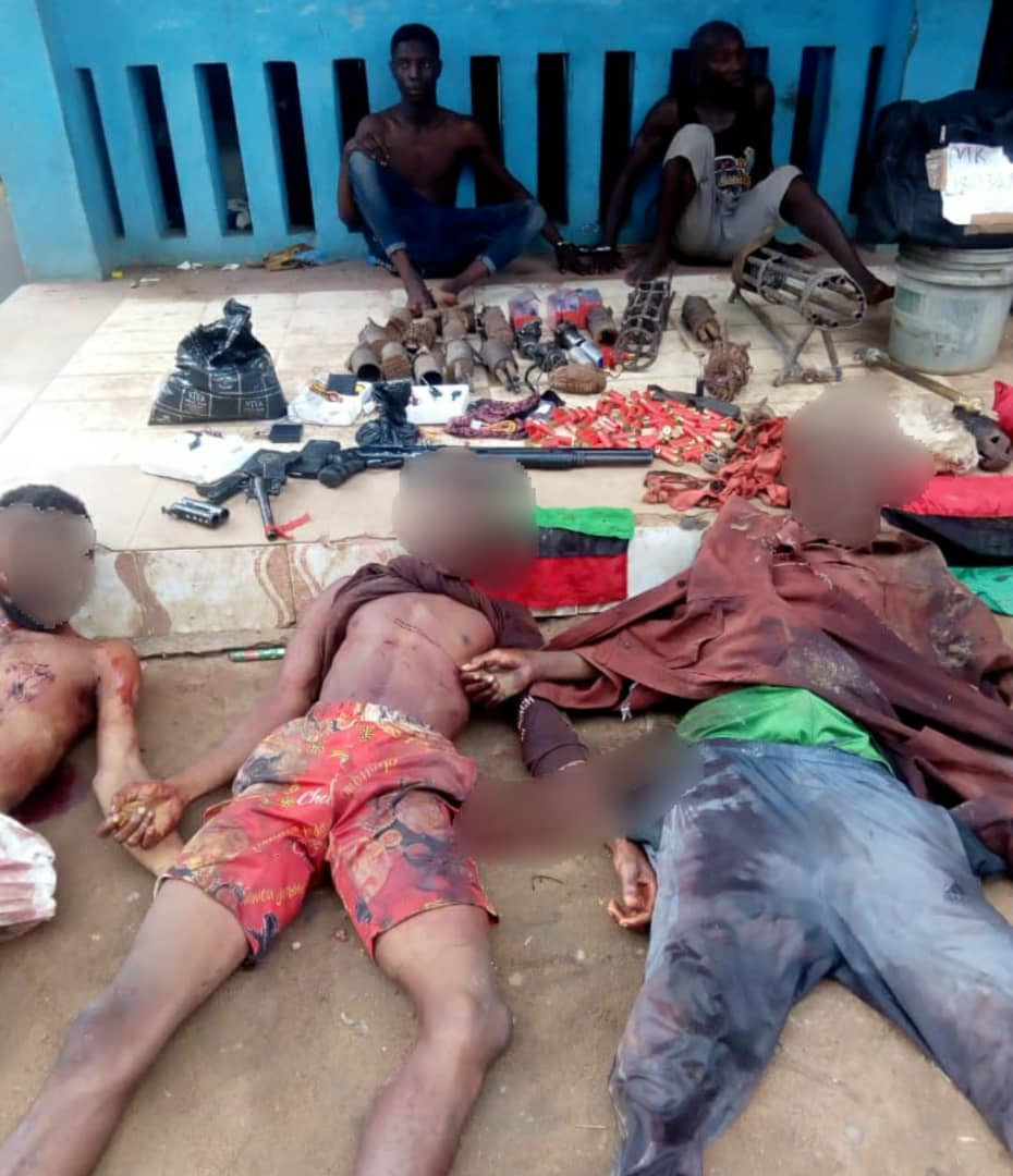 Gun-Duel: Police Kill IPOB Commander, Two Others, Recover IEDs