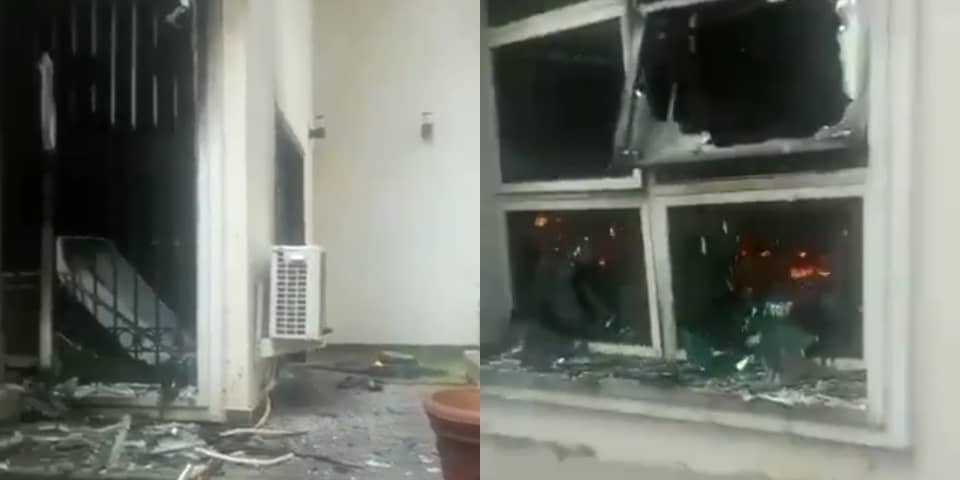 Country Home Of APC Chieftain, Joe Igbokwe Set Ablaze