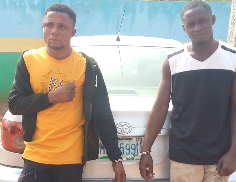 Police Arrest Two Robbery Suspects Akpa, Adebayo In Ogun
