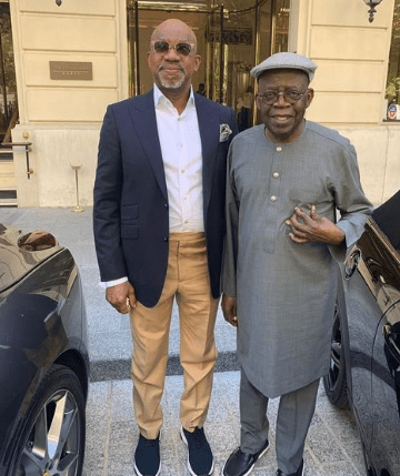 Gov. Dapo Abiodun Meets Bola Tinubu In France