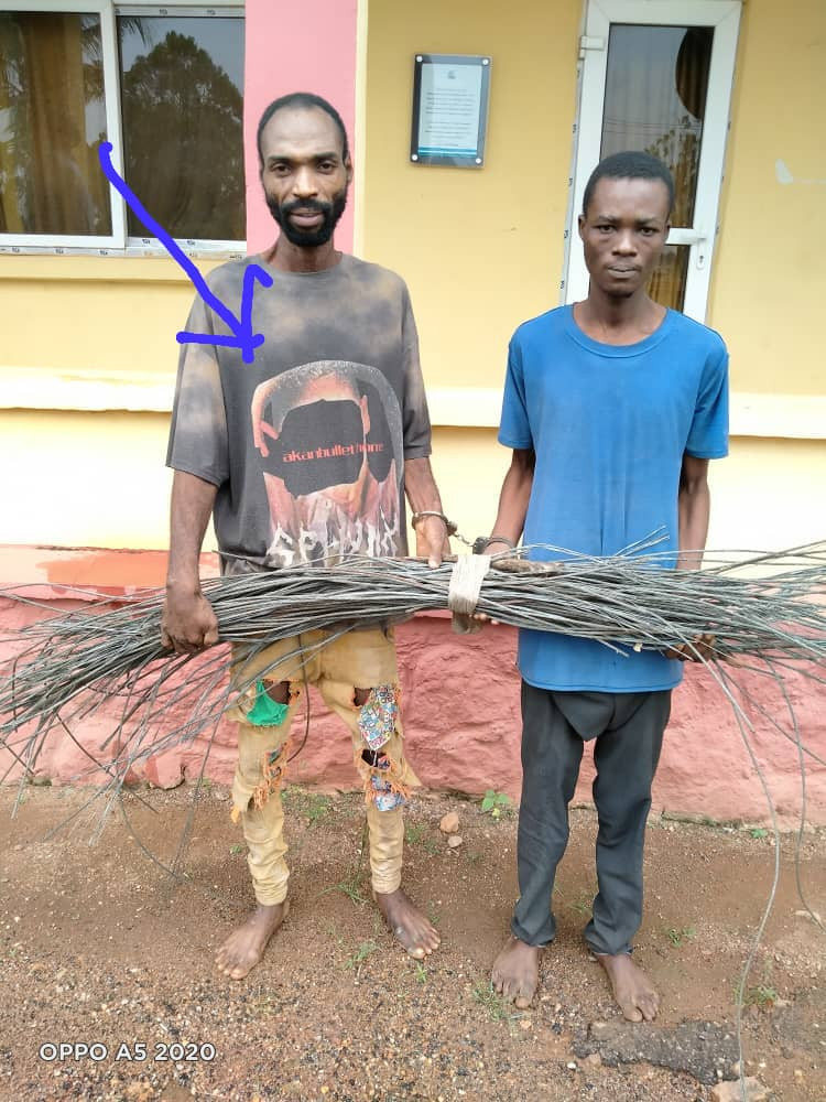 Prison Escapee, 1 Other Arrested For Stealing Electric Cable