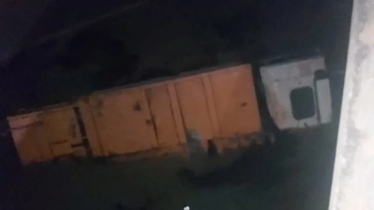 Driver, Motor Boy Rescued Alive As Truck Plunges Into Lagos Lagoon