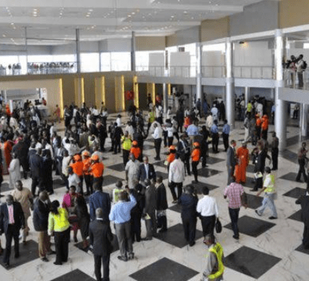 Aviation Workers Shut Down MMIA 2, Protest Sack Of Colleagues