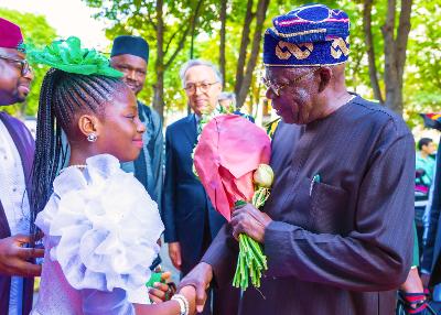 Global Summit: President Tinubu Arrives Paris