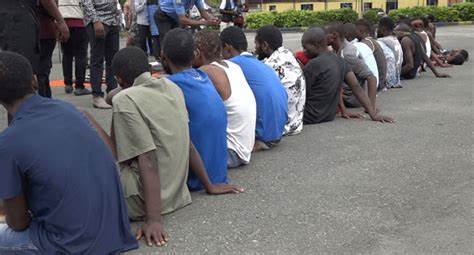 Police Arrest 26 Sit-at-Home Enforcers, 53 Criminal Suspects in Imo