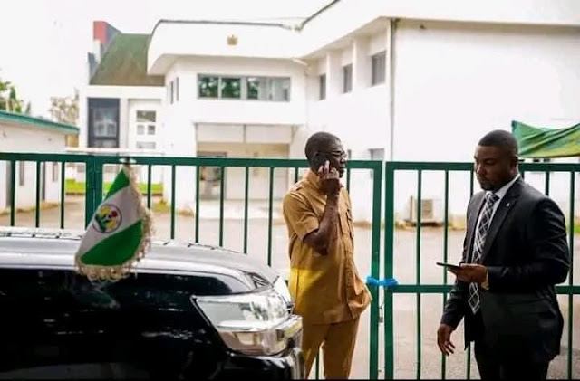Edo Deputy Governor, Shaibu Allegedly Locked Out Of Office