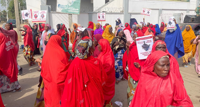 NNPP Women Group Protest Gov Yusuf’s Sack In Kano