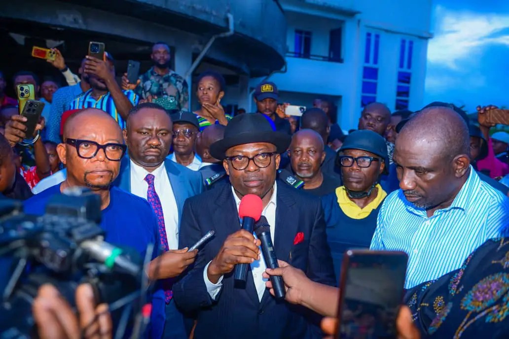 Fubara visits Ikwerre LG to assess damage by arsonists