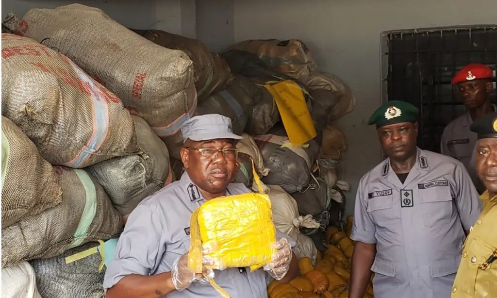 Ogun: Customs intercepts N117m worth of cannabis sativa, tramadol