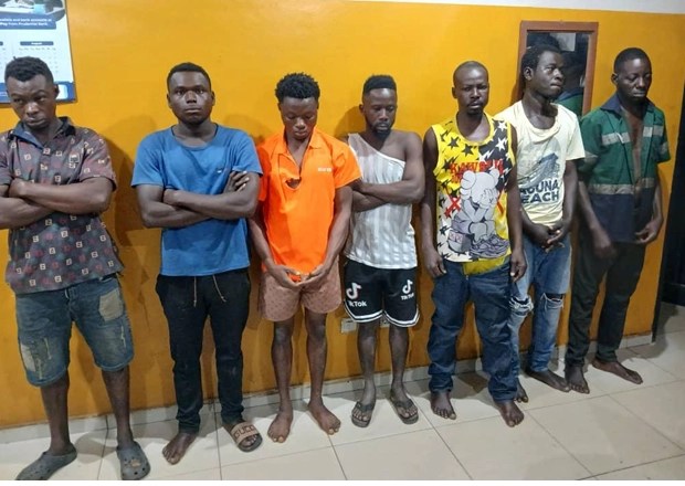 5 Nigerian sex workers, 7 others arrested in Ghana during raid