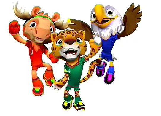 FIFA unveils three mascots for 2026 world cup