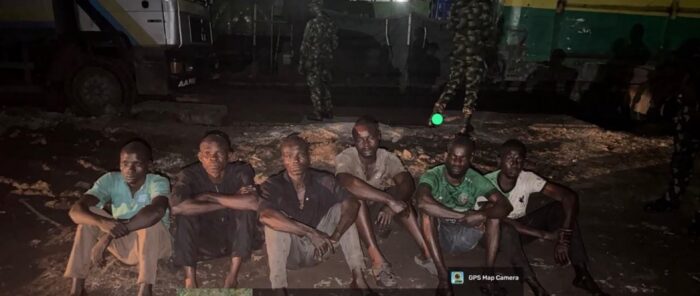 Six Arrested as Troops Dismantle Illegal Bunkering Site in Lagos