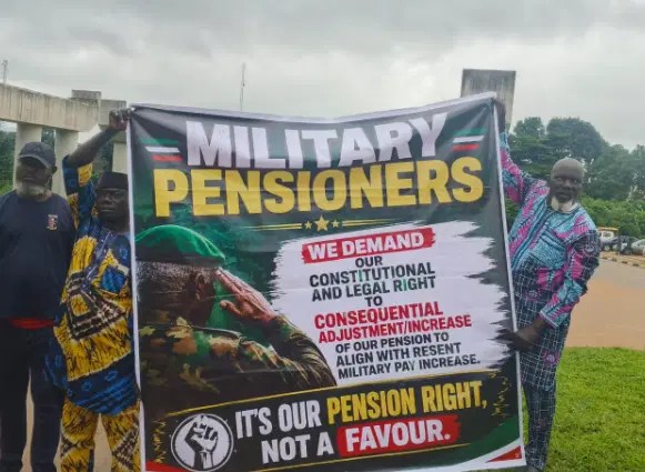 Retired Soldiers Storm Abuja, Demand Pension Review
