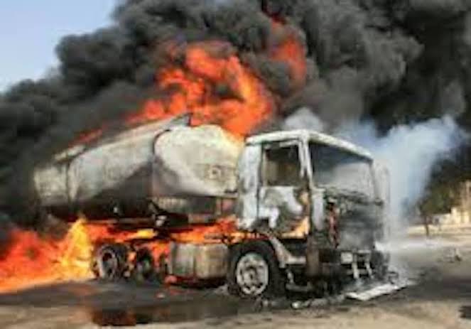 Gas Explosion Rocks Warri- Benin Expressway