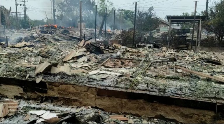 Fire Razes Ondo SUBEB,OSRC