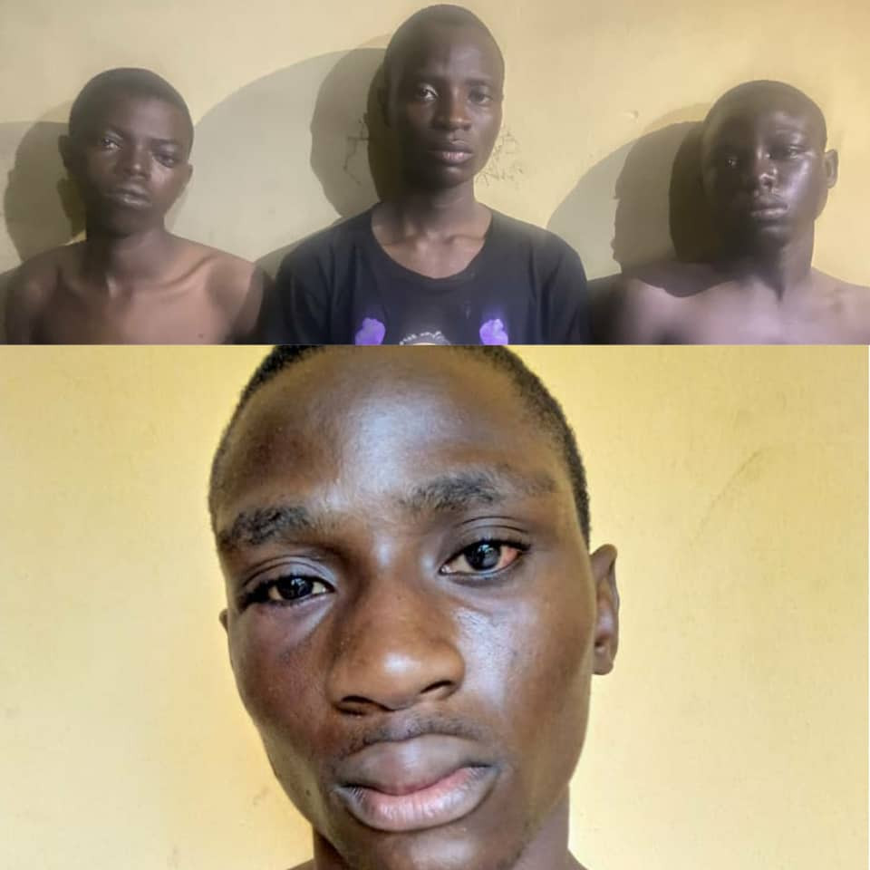 Police Arrest Three Young Men For Allegedly Killing A Lady For Ritual