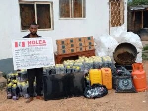 NDLEA Bursts ‘Skuchies’ Factory In Ibadan