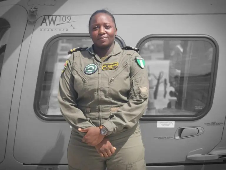 Lt. Changfe Maigari becomes first female Nigerian Navy aircraft pilot