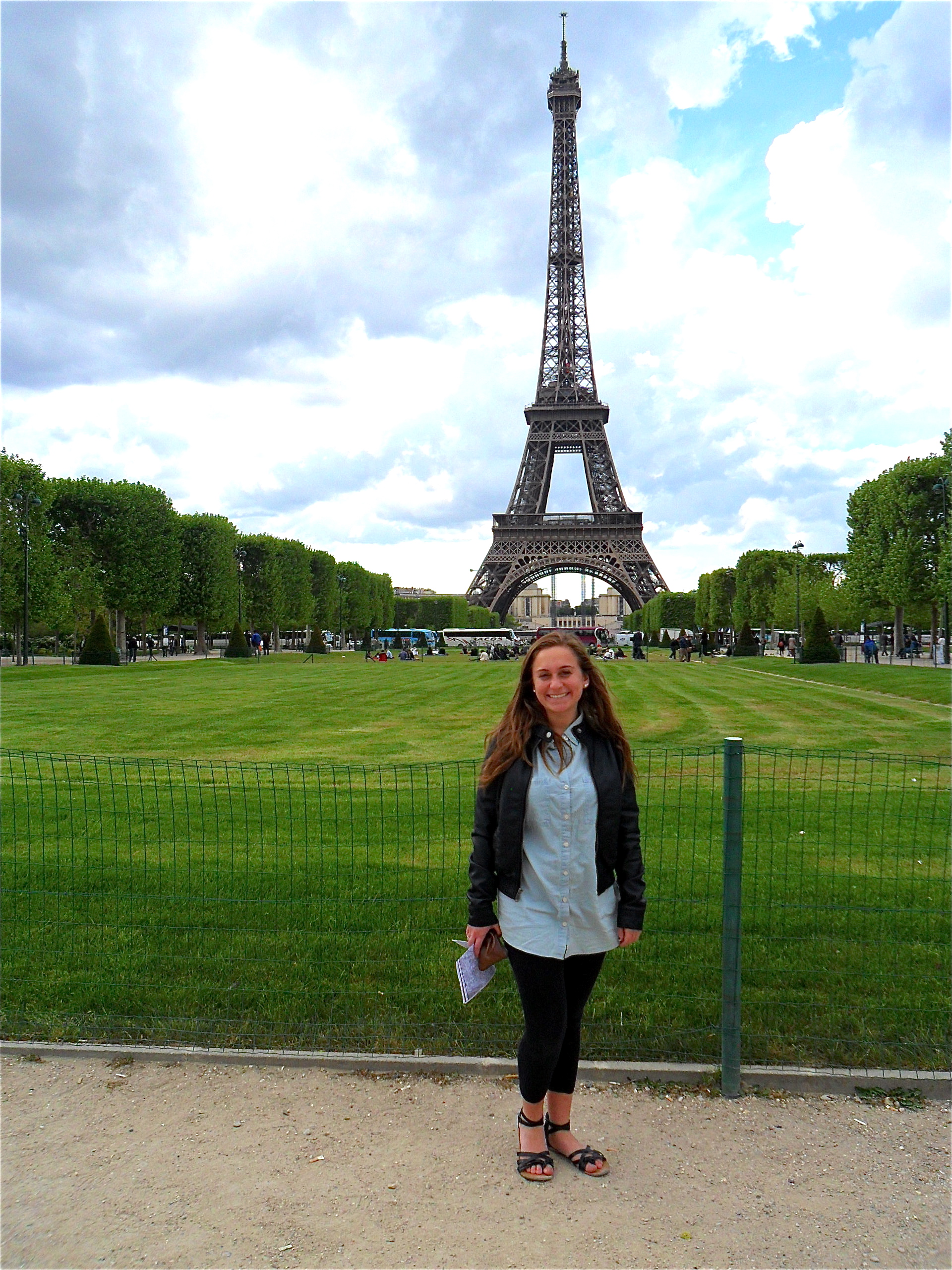 The Eiffel Tower with Steph