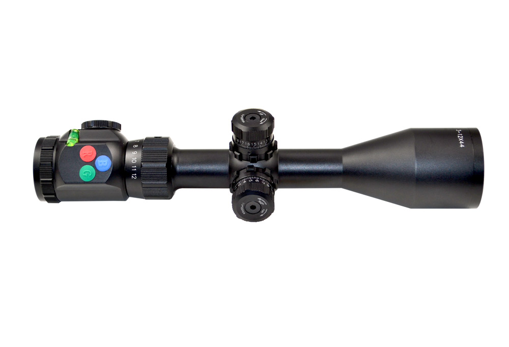 Presma® EX Professional Series 3-12X44 Precision Scope, RGB RXR