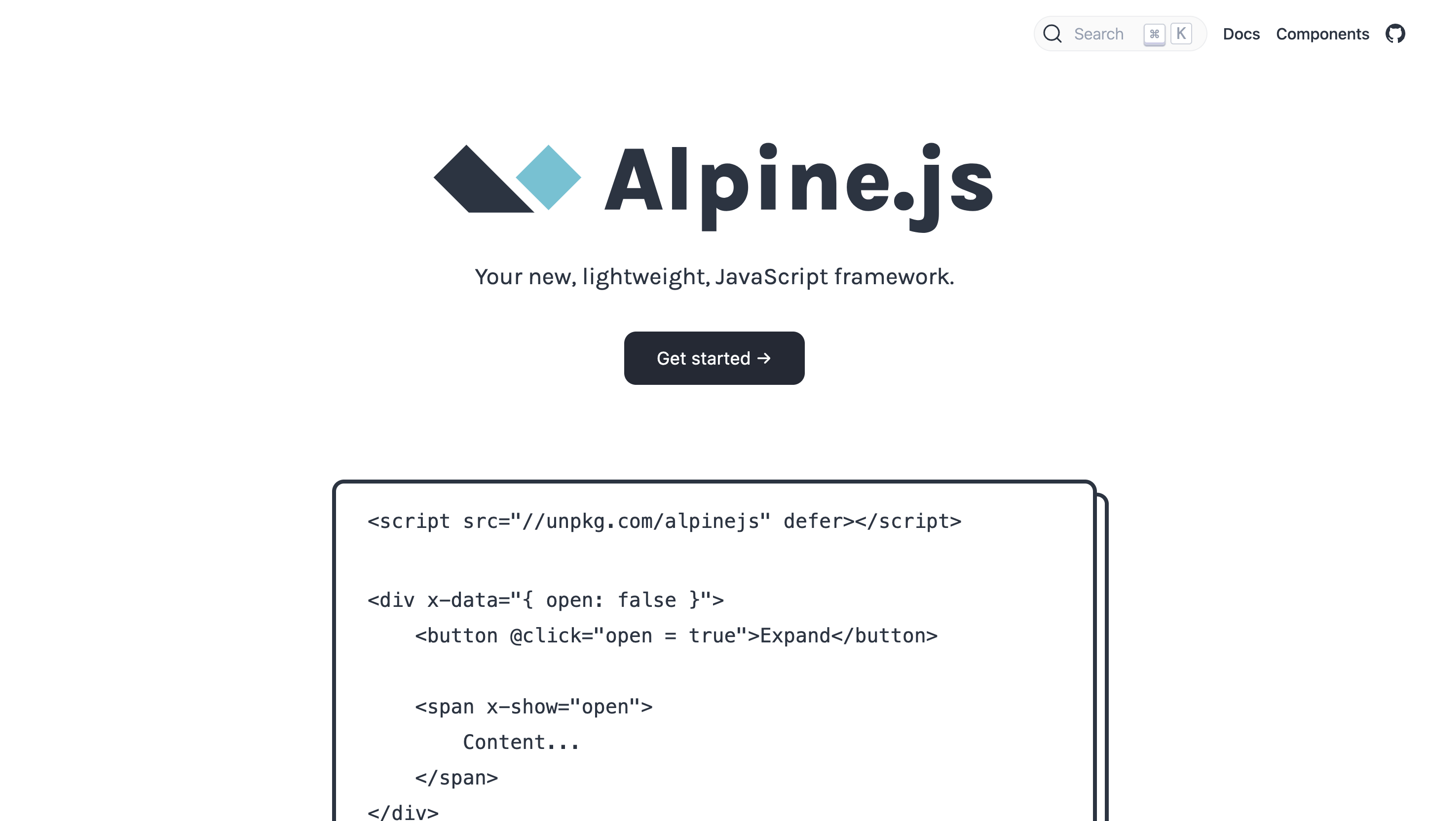 Alpine.js入門：軽量なJavaScriptフレームワークで手軽に