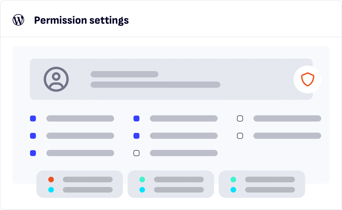 Permissions panel