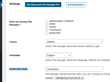 Using Advanced File Manager With Pressable Pressable