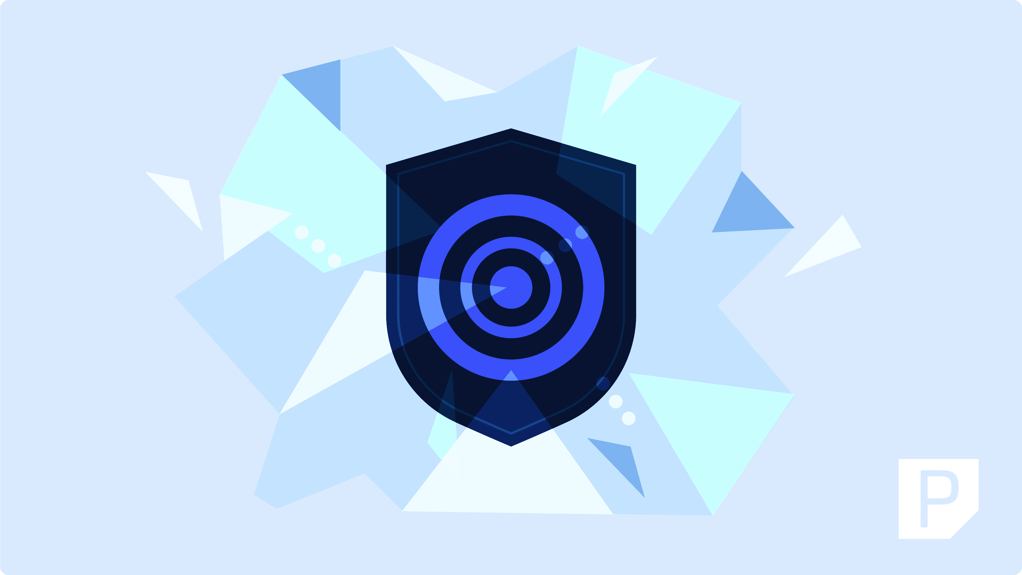 DDoS attack prevention illustration