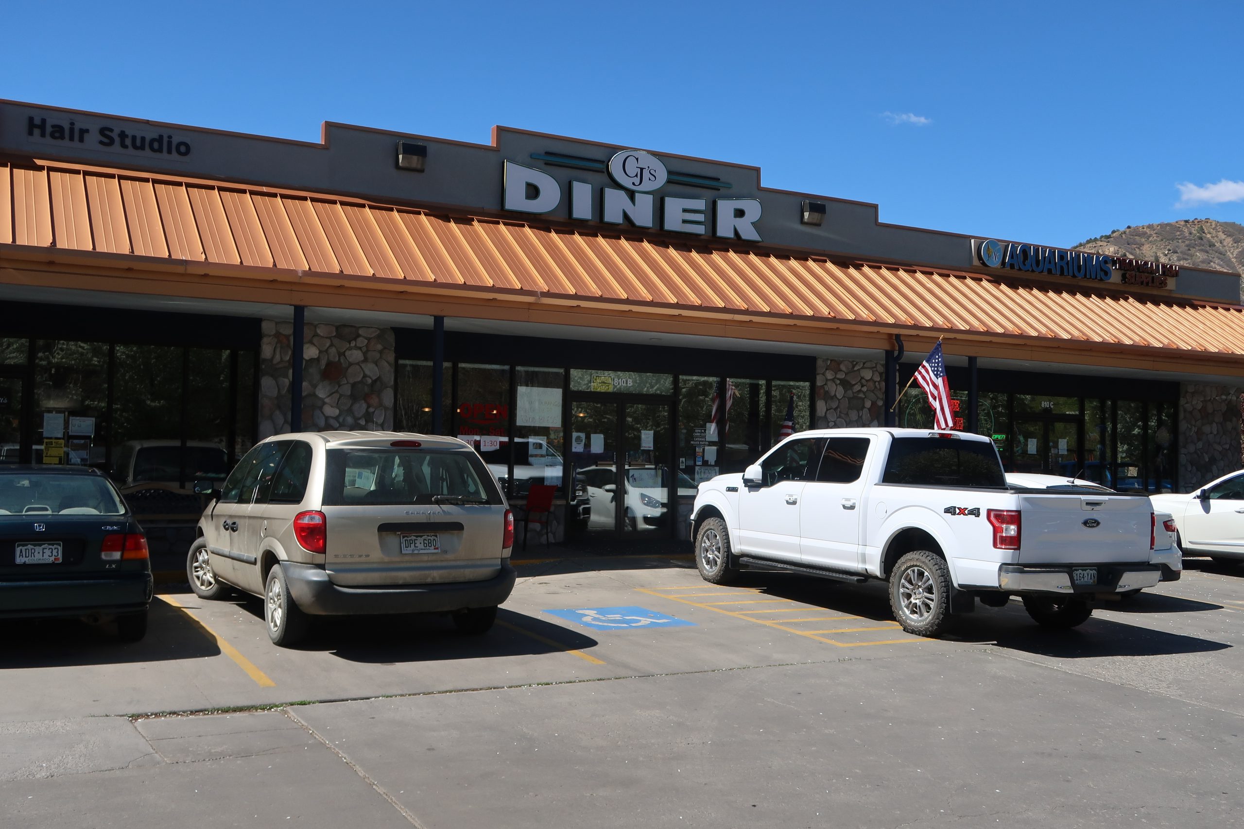 CJ's Diner is now for sale.