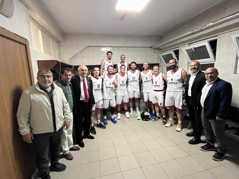Körfez GB basketbol takımı galibiyet serisini sürdürüyor