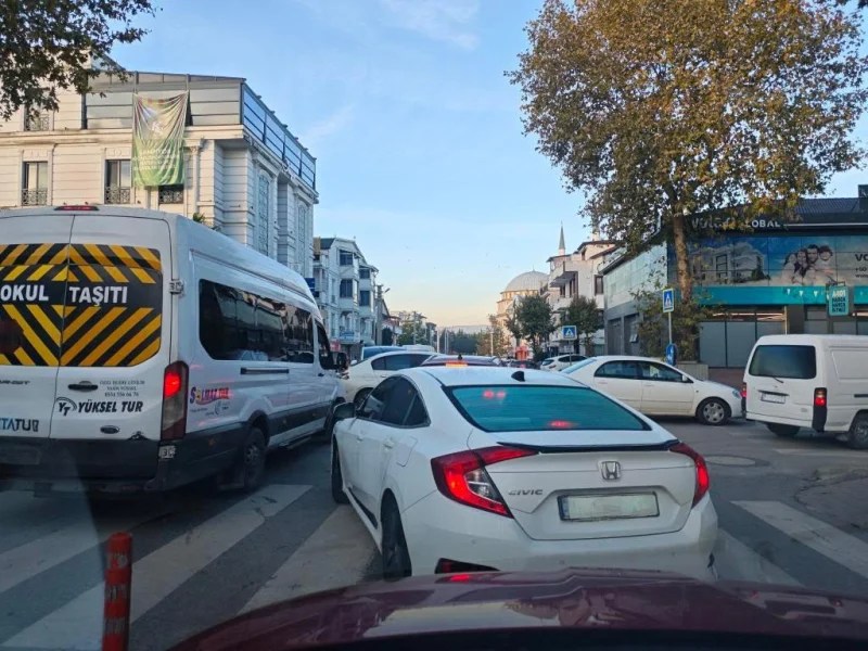 Başiskele’de Sabah Trafik Çilesi!