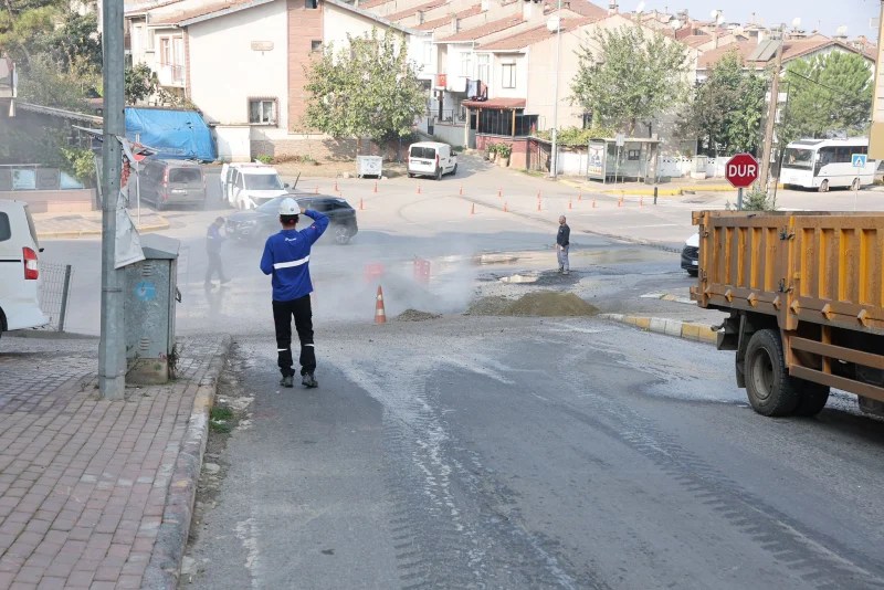 Darıca’da doğalgaz borusu delindi!