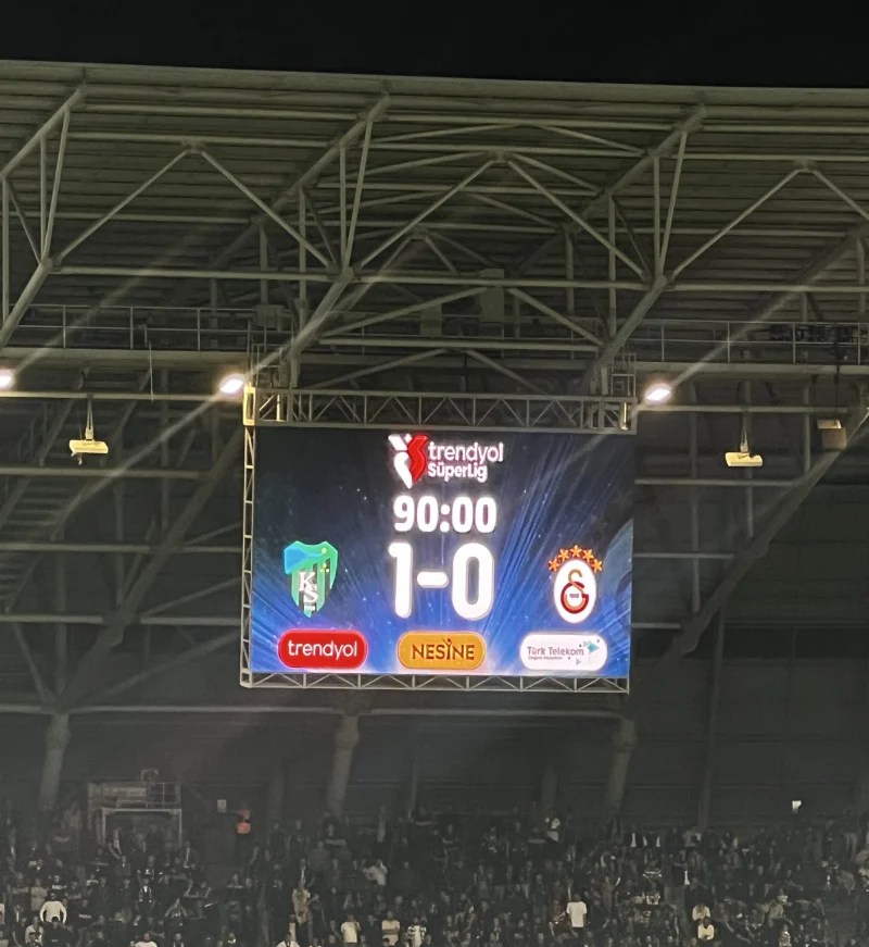 Kocaelispor’dan 41 Yıl Sonra Tarihi Galibiyet!