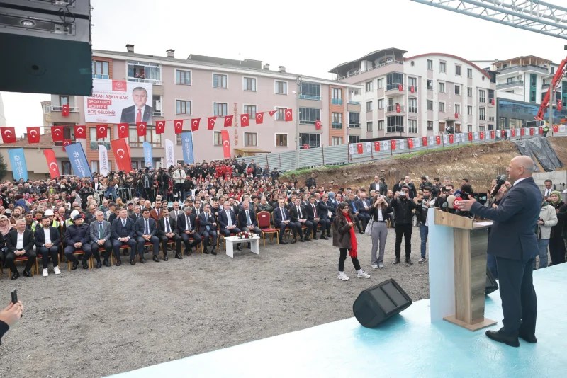 Körfez’de dev spor salonunun temeli atıldı!