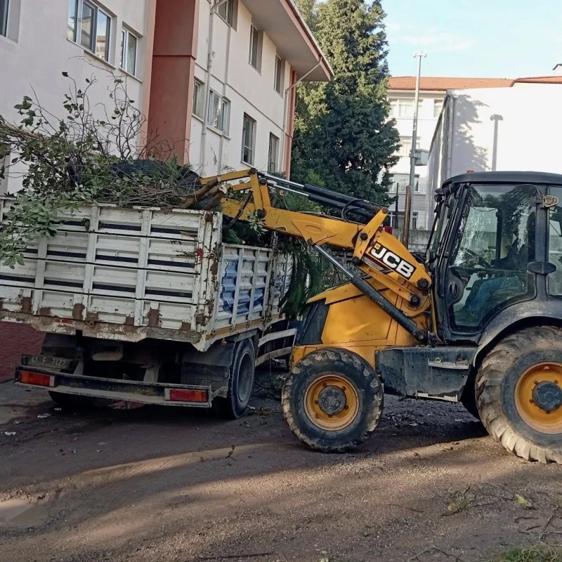 Körfez’de Yeşil Alanlara Bakım Devam Ediyor!