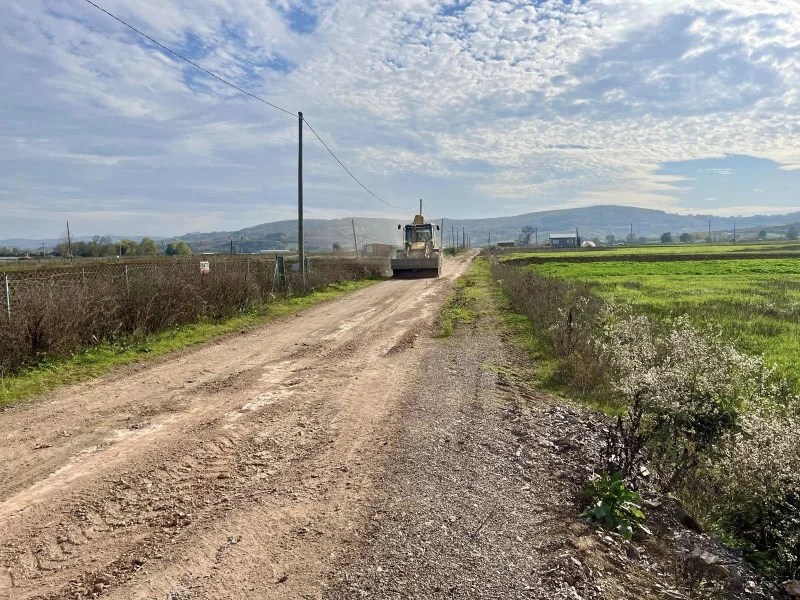 Körfez’de Yol Bakım Çalışmaları Devam Ediyor!