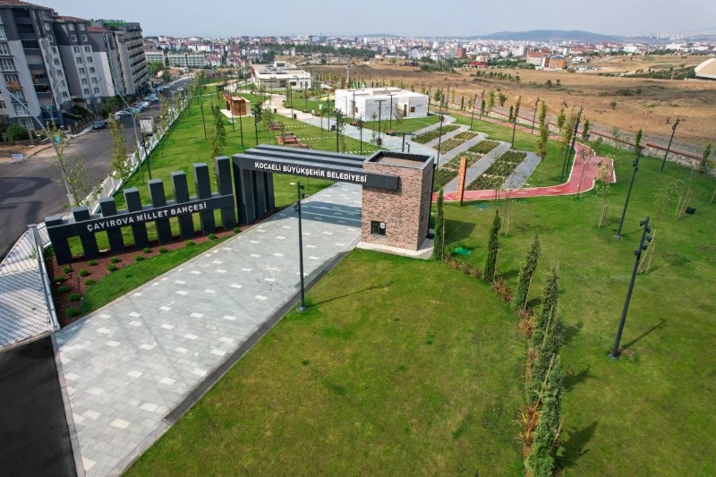 Kocaeli’nin dört bir yanı yeşile bürünüyor!