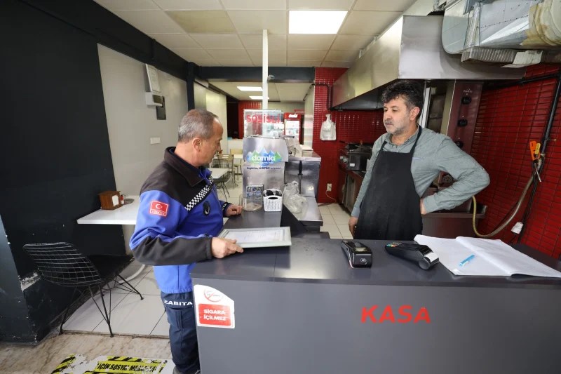 Başiskele’de Zabıta Ekipleri Sağlık İçin Sahada!