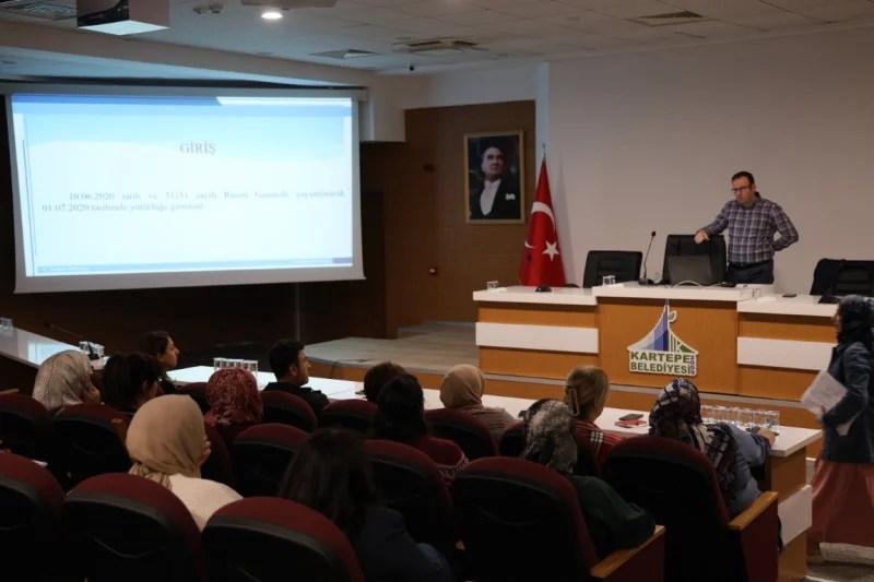 Kartepe Belediyesi’nde Eğitimler Hız Kesmeden Devam Ediyor