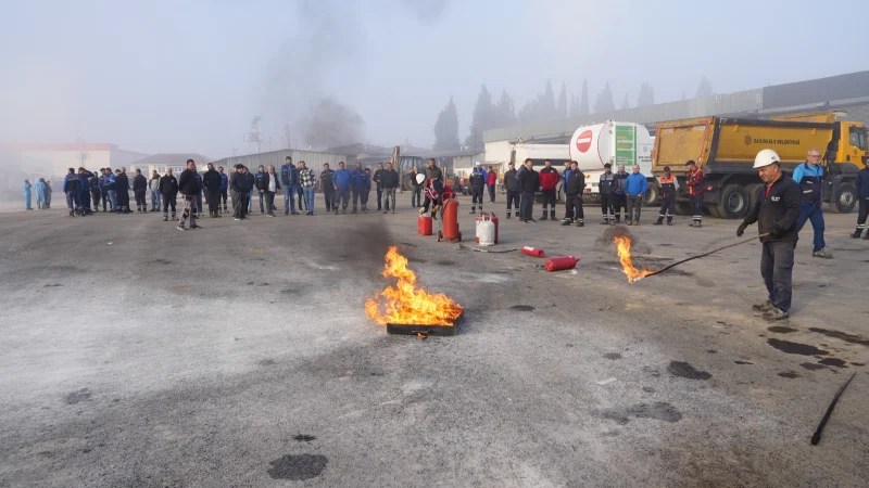 Başiskele Belediyesi’nde Yangın Tatbikatı!