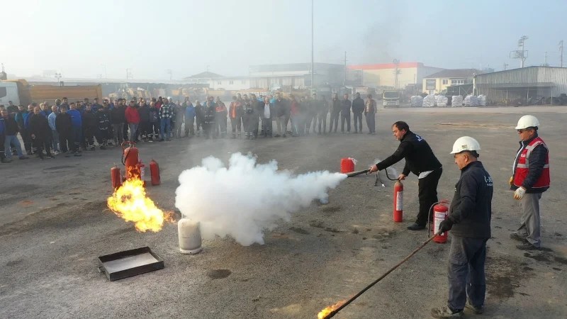 Başiskele Belediyesi’nde Yangın Tatbikatı!