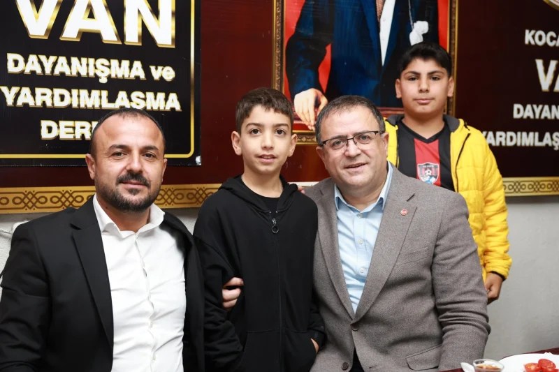 Başkan Gökçe’den Vanlılar Derneği’ne anlamlı ziyaret!