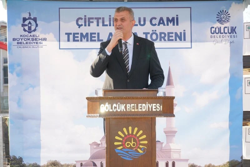 Gölcük’te Yeni Çiftlik Ulu Camii’nin Temeli Atıldı!