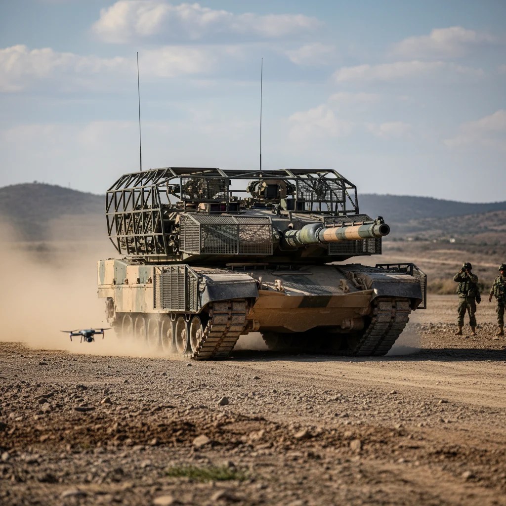Güney Kore, K2 Tankını Yenilikçi Zırhla Test Ediyor