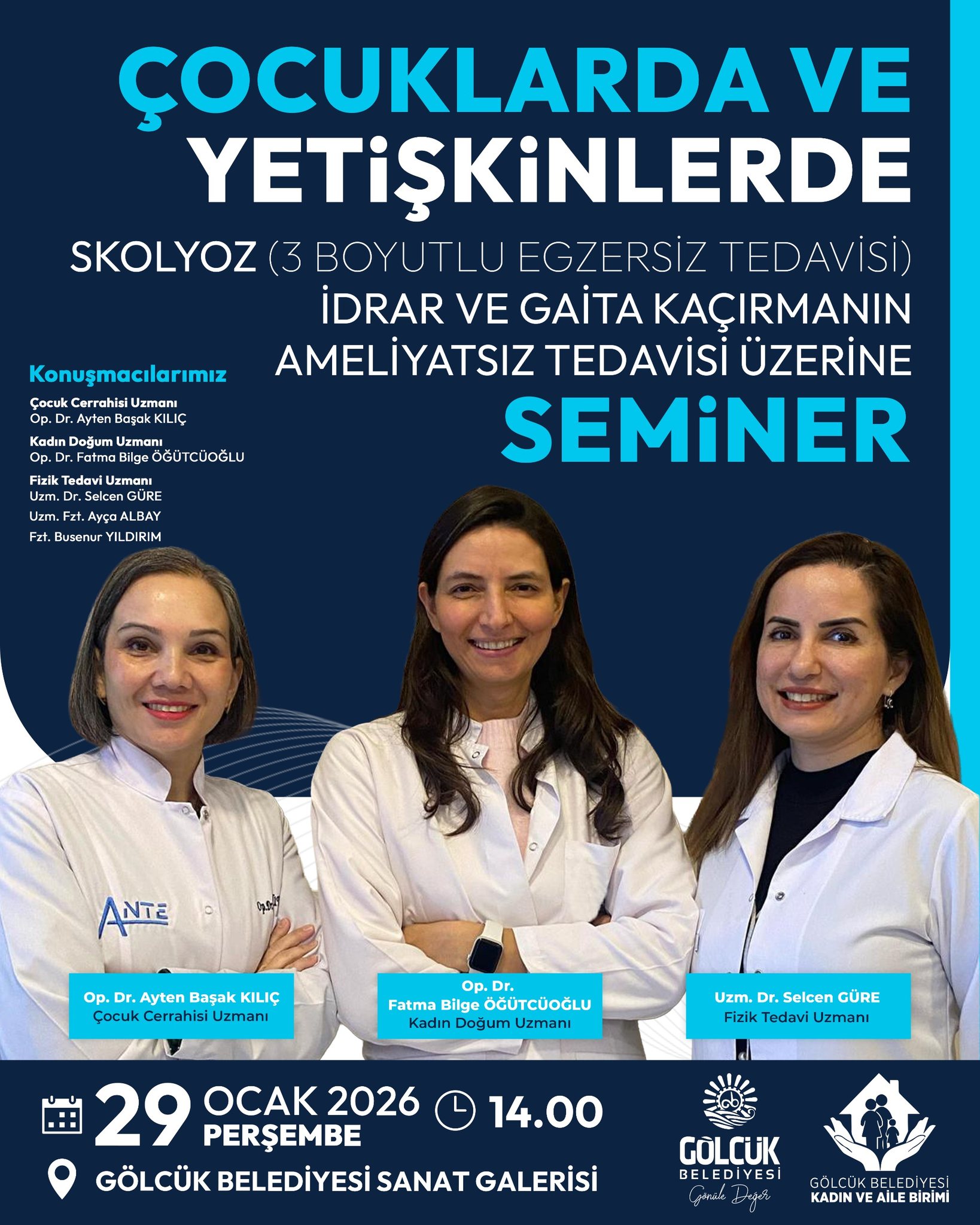 Gölcük’te sağlık semineri düzenlenecek