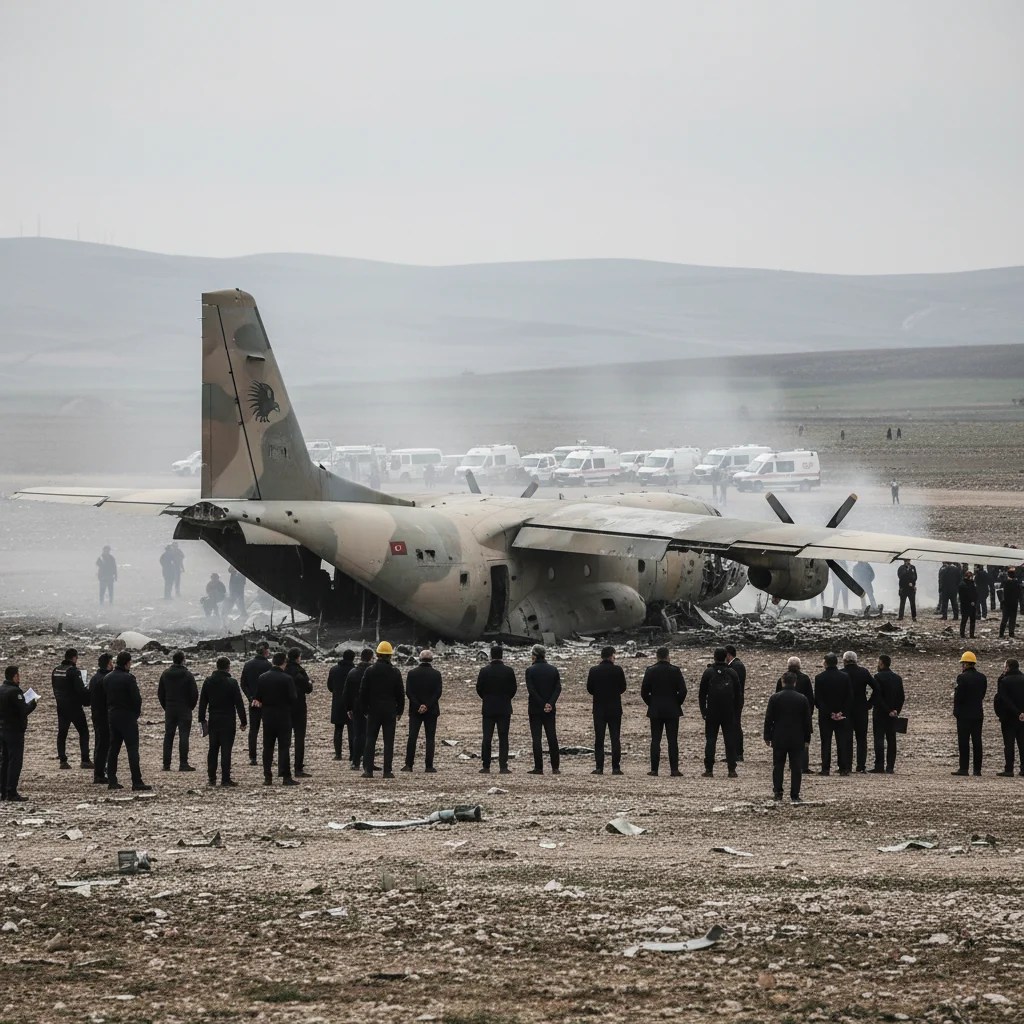 Ankara'da Libya Uçağı Kazası Raporlandı